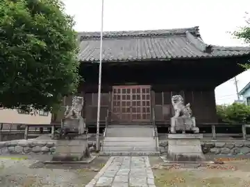 八幡社の本殿・本堂