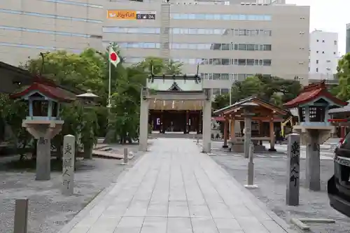 警固神社の景色