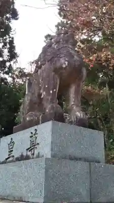 香取神宮の狛犬