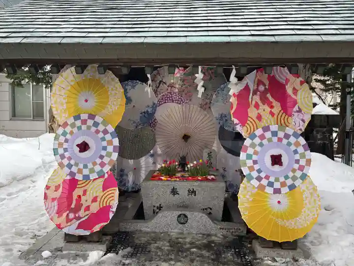 札幌諏訪神社の手水舎