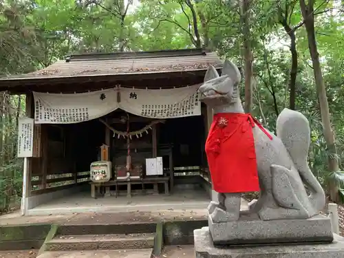 春日部稲荷神社の狛犬