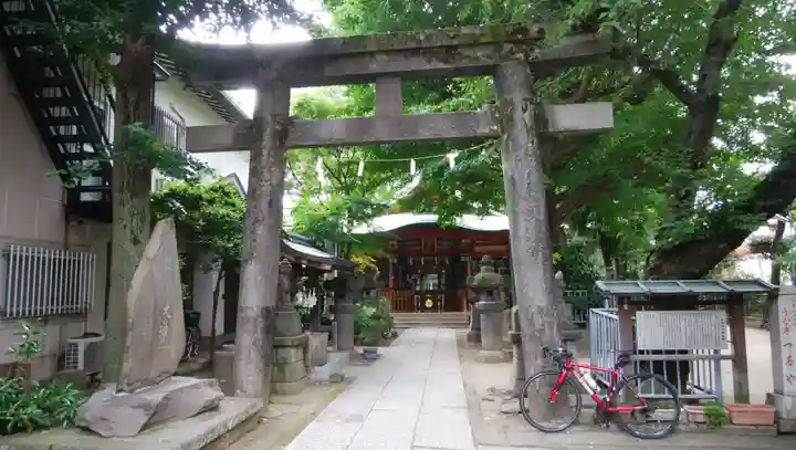 秋葉神社の鳥居