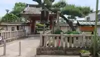 葛井寺の山門・神門