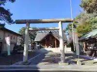 富良野神社の鳥居