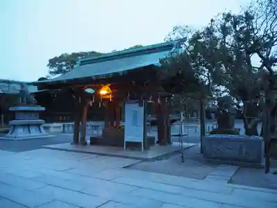 宮地嶽神社の手水舎