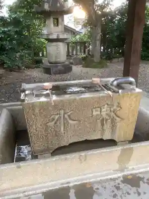 溝旗神社（肇國神社）の手水舎