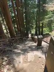 大山阿夫利神社の景色