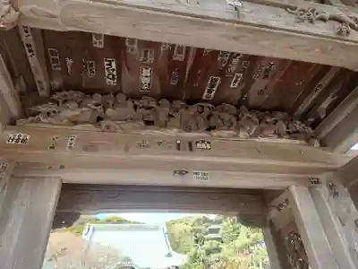 龍口寺の山門・神門