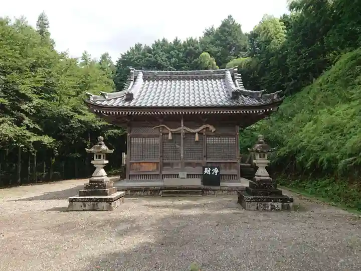野上若宮八幡神社の本殿・本堂
