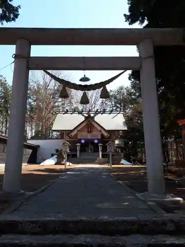 長沼神社の鳥居