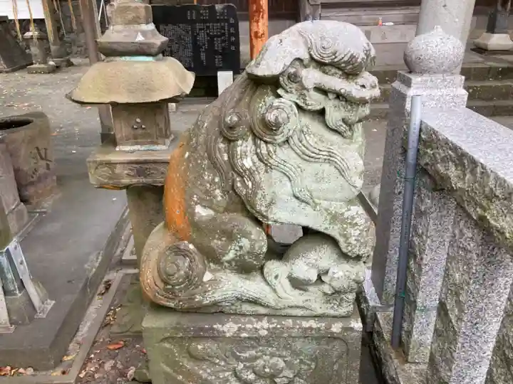 白髭神社の狛犬