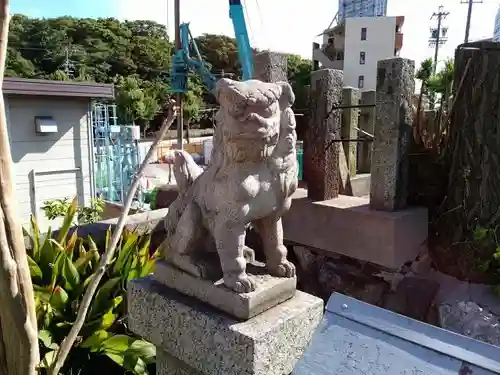 松岡神社の狛犬