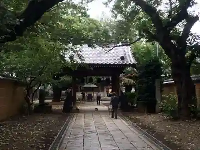 新井薬師(梅照院)の山門・神門