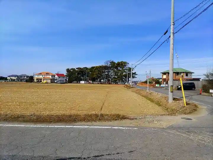 芦池神明社の自然