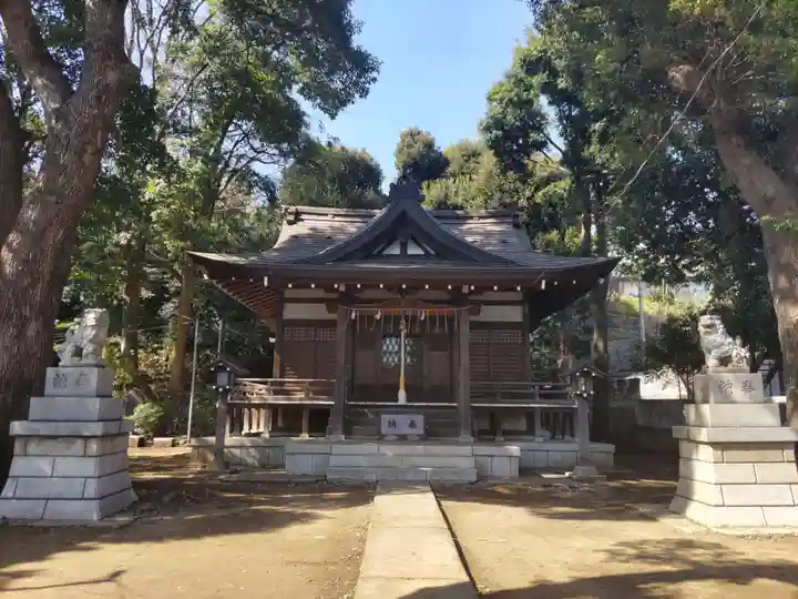 熊野神社の本殿・本堂