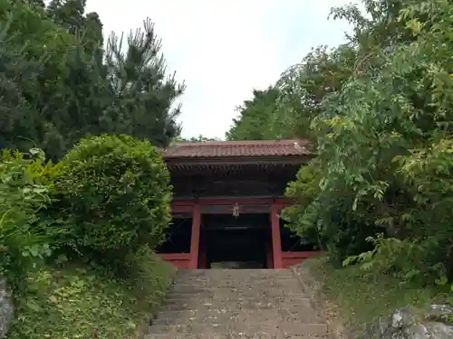 高蔵山　大山寺の山門・神門