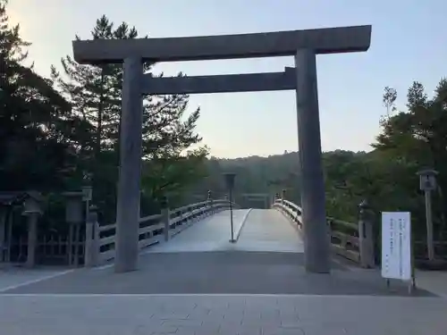 伊勢神宮内宮（皇大神宮）の鳥居