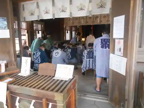 片瀬諏訪神社の本殿・本堂
