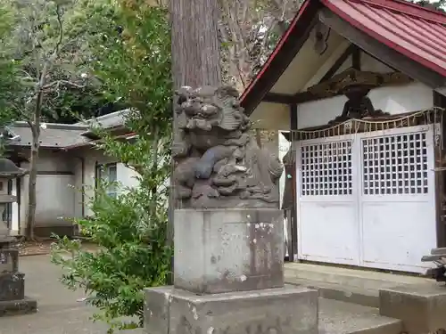 山王稲穂神社の狛犬