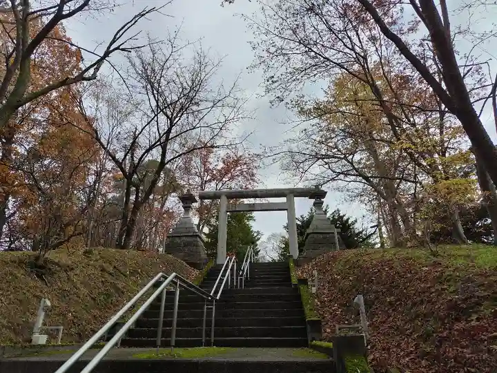 東神楽神社の鳥居
