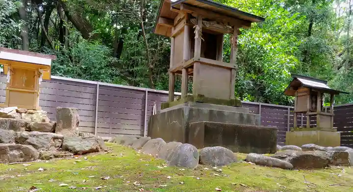 愛宕社の本殿・本堂