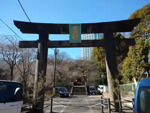 芝東照宮の鳥居