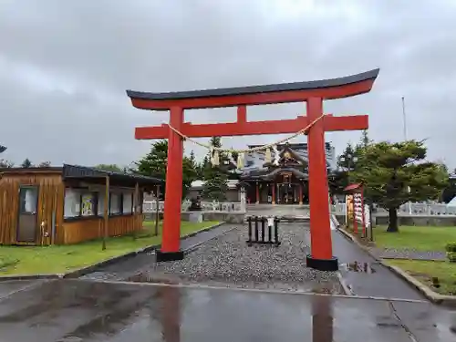 美瑛神社の鳥居