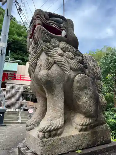 徳島眉山天神社の狛犬