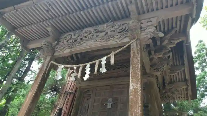 諏訪神社の本殿・本堂