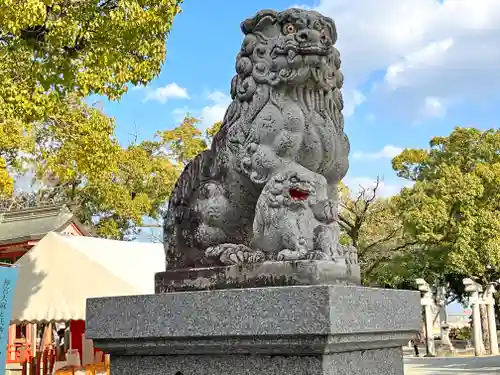 風浪宮の狛犬