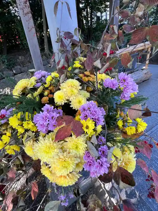 東海市熊野神社の手水舎