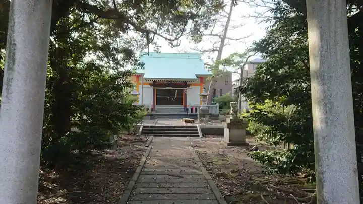 愛鷹神社(大野新田)の本殿・本堂