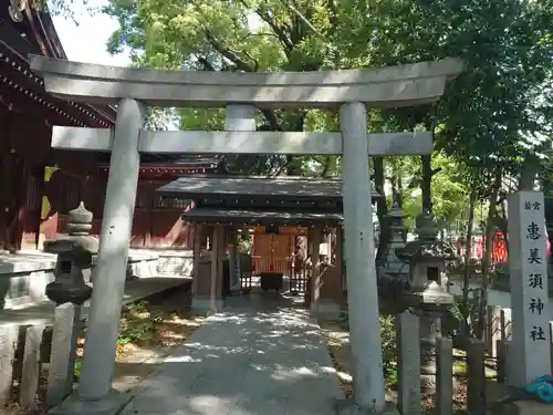 若宮八幡社の鳥居