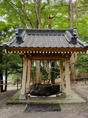 千歳神社の手水舎