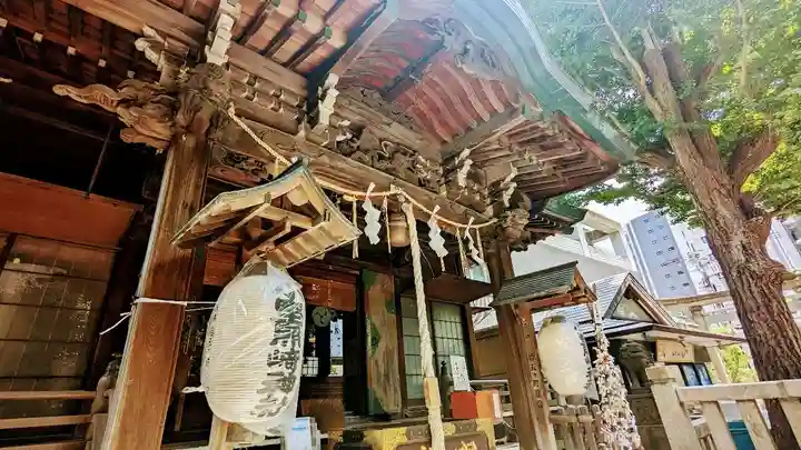 小野照崎神社の本殿・本堂