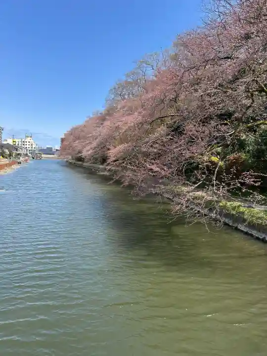 射水神社の景色