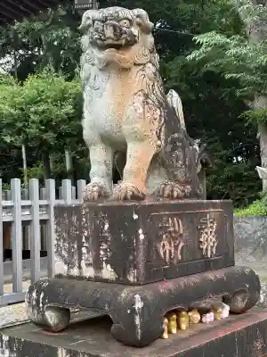 菟足神社の狛犬