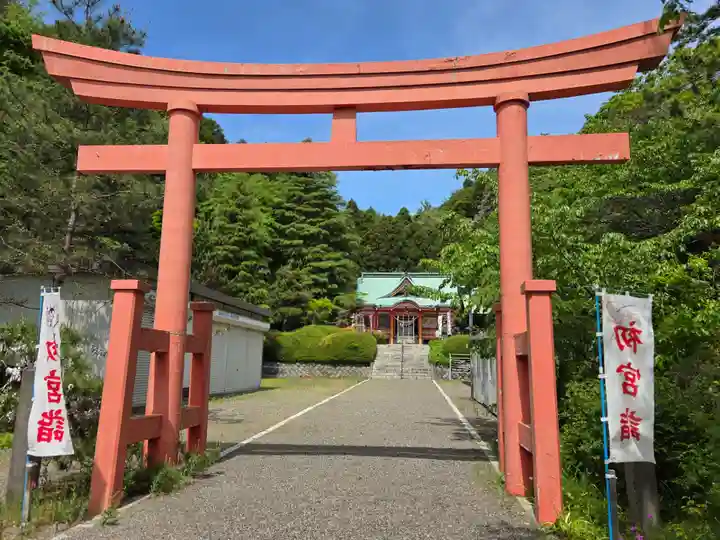 小名浜鹿島神社の鳥居