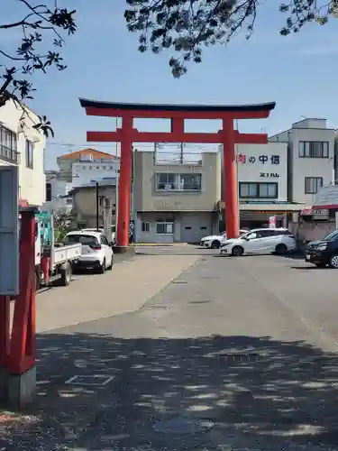 雷電神社の鳥居