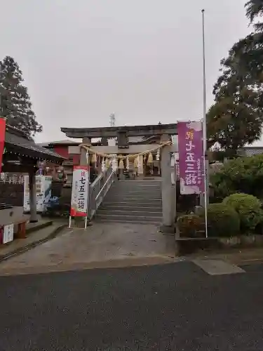 武蔵第六天神社の鳥居