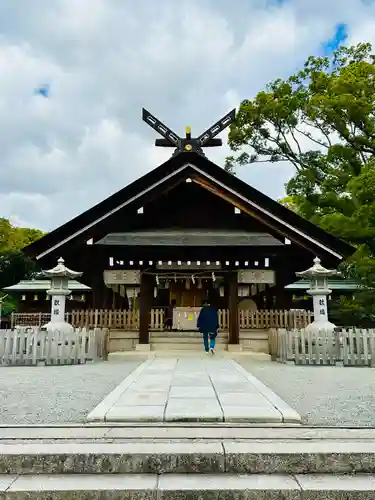 和泉國一之宮　大鳥大社の本殿