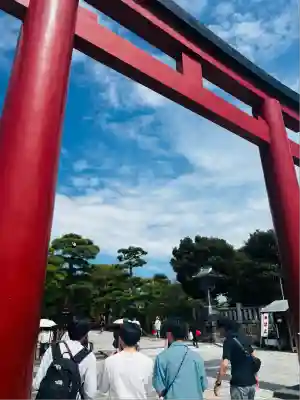 鶴岡八幡宮の鳥居