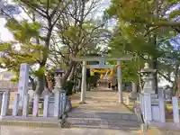 芦池神明社の鳥居