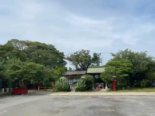 岡村天満宮の庭園