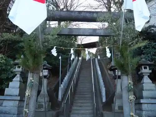 千年神社の鳥居