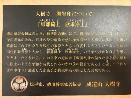 大樹寺（松安院大樹寺）(愛知県)