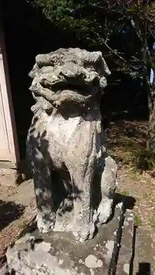 館腰神社の狛犬