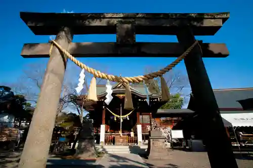 行田八幡神社の鳥居