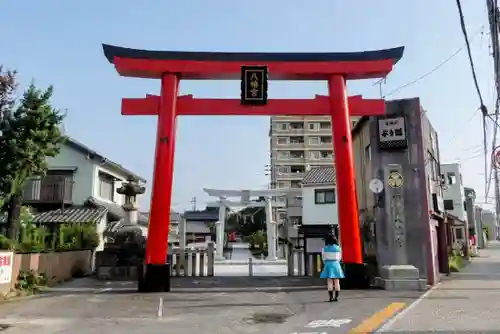 伊賀八幡宮の鳥居