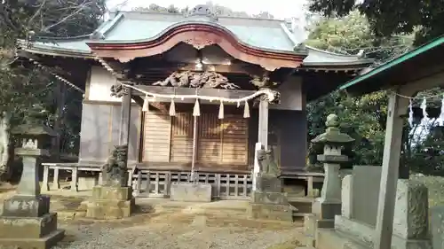 諏訪神社の本殿・本堂